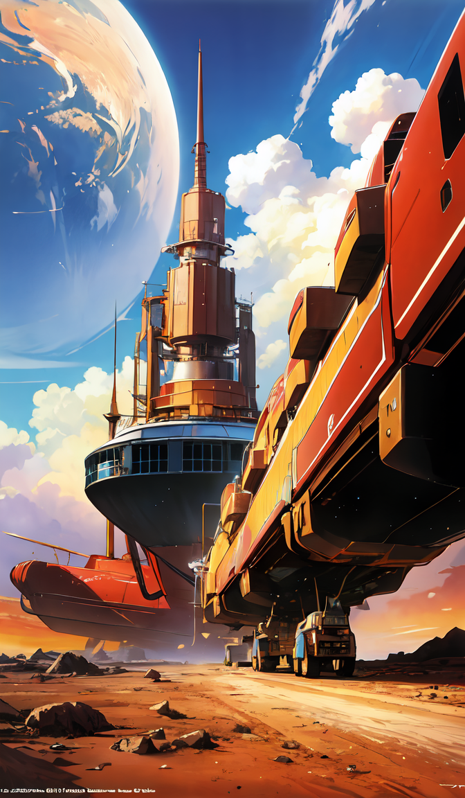 02633-2419077811-starship during reentry of earth atmosphere, 1 9 8 0 s concept art, vintage, high saturation colors, high quality, hand drawn.png